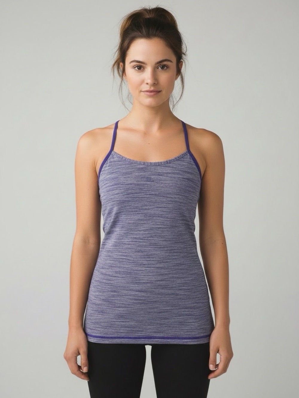 lululemon athletica Heathered Purple Slim-Strap Women's Camisole